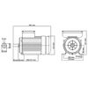 vidaXL Jednof&aacute;zov&yacute; elektromotor, hlin&iacute;k 2,2kW/3HP, 2-p&oacute;lov&yacute; 2800 ot./min