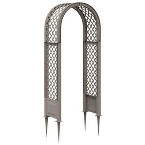 vidaXL Ružov&yacute; obl&uacute;k so &scaron;picami Siv&aacute; 97 x 43 x 218 cm PP
