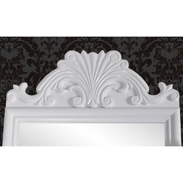 vidaXL Toaletný stolík s obdĺžnikovým polohovateľným zrkadlom, MDF