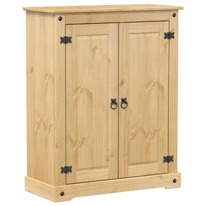 vidaXL Botn&iacute;k Corona 86x38,5x108 cm borovicov&yacute; mas&iacute;v
