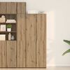vidaXL Highboard dub artisan 70 x 42.5 x 185 cm Kompozitn&eacute; drevo