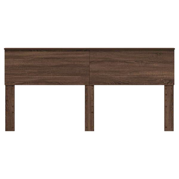 vidaXL Zadn&eacute; čelo Hned&yacute; dub 200 cm Kompozitn&eacute; drevo