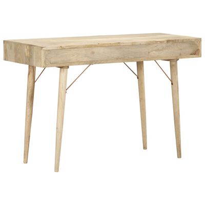 vidaXL Konzolový stolík 118x45x76 cm masívne mangovníkové drevo