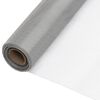 vidaXL Sieť proti hmyzu nehrdzavej&uacute;ca oceľ 112x500 cm strieborn&aacute;