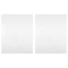 vidaXL Zrkadlov&eacute; f&oacute;lie 2 ks samolepiace 90x100 cm PET