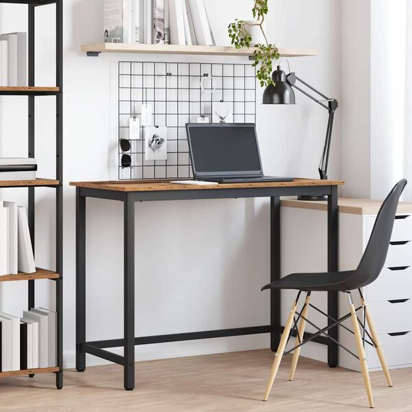 vidaXL st&ocirc;l Star&eacute; drevo 80 x 50 x 76,5 cm Inžinierske drevo a oceľ