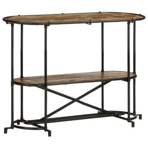 vidaXL Konzolov&yacute; stol&iacute;k 110x42x76 cm recyklovan&yacute; mas&iacute;v