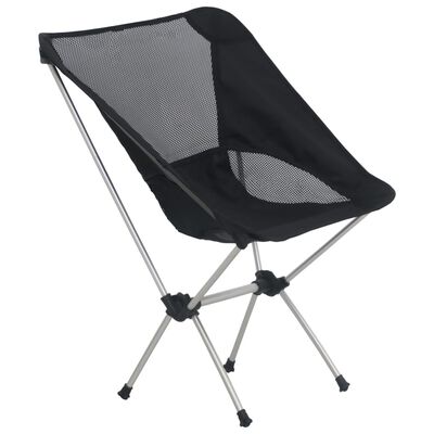 vidaXL Skladacie kempingové stoličky 2 ks s taškou 54x50x65 cm, hliník