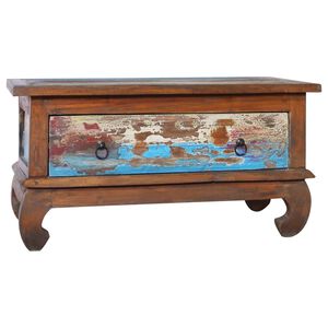 vidaXL Konferenčn&yacute; stol&iacute;k 80x50x40 cm recyklovan&yacute; t&iacute;k