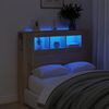 vidaXL Čelo s LED dub sonoma 120x18,5x103,5 cm kompozitn&eacute; drevo