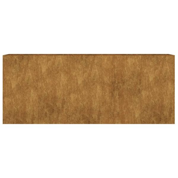 vidaXL Záhradný vyvýšený záhon 200x40x80 cm korténová oceľ