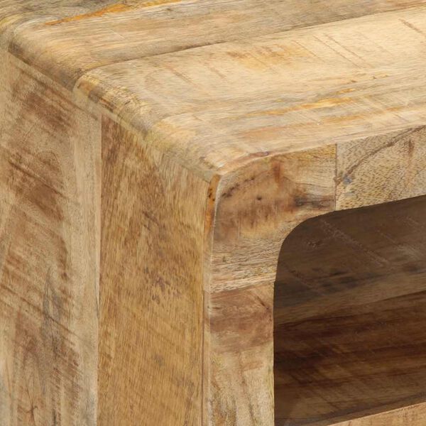 vidaXL TV skrinka 105x46x32 cm Masívne drevo hrubé mango