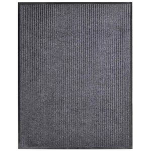 vidaXL Rohož pred dvere, siv&aacute; 117x220 cm, PVC