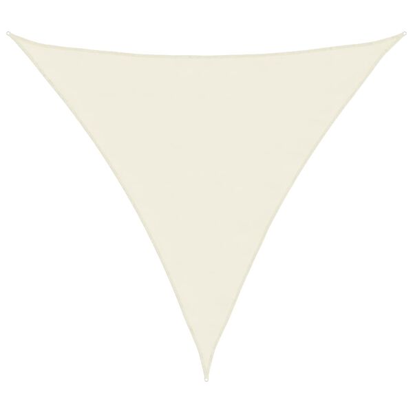 vidaXL Tieniaca plachta oxfordská látka trojuholníková 4,5x4,5x4,5 m