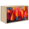 vidaXL N&aacute;stenn&yacute; TV kabinet HEESCH 69 x 33 x 40 cm Dub sonoma