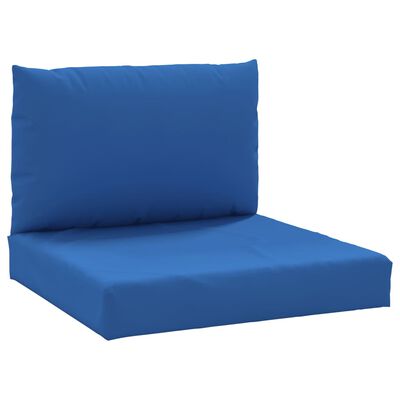 vidaXL Podložky na paletový nábytok 2 ks, modré, oxfordská látka