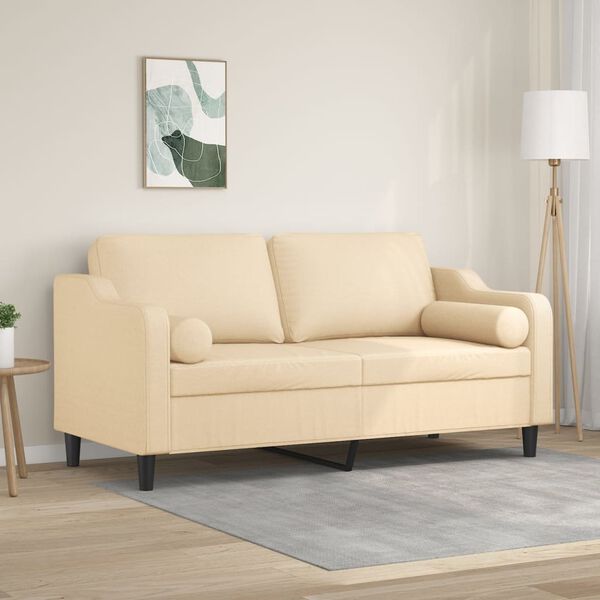 vidaXL 2-dielna sedacia s&uacute;prava s vank&uacute;&scaron;mi kr&eacute;mov&aacute; 140 cm l&aacute;tka