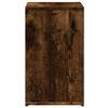 vidaXL Príručný stolík dymový dub 50x30x50 cm spracované drevo