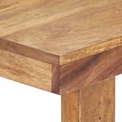 vidaXL Jedálenský stôl 160x80x76 cm, drevený masív sheesham