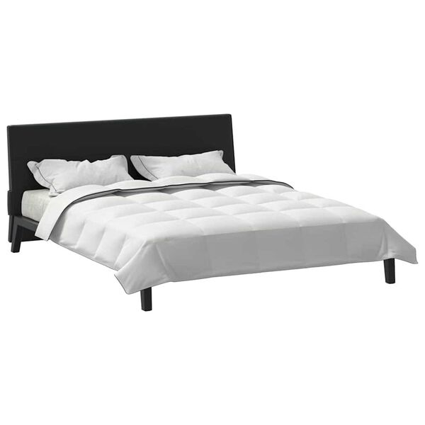 vidaXL Zimn&yacute; prehoz Biela 240 x 260 cm Perie