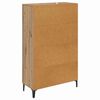 vidaXL Highboard so z&aacute;suvkou Remeseln&yacute; dub 70 x 31 x 115 cm