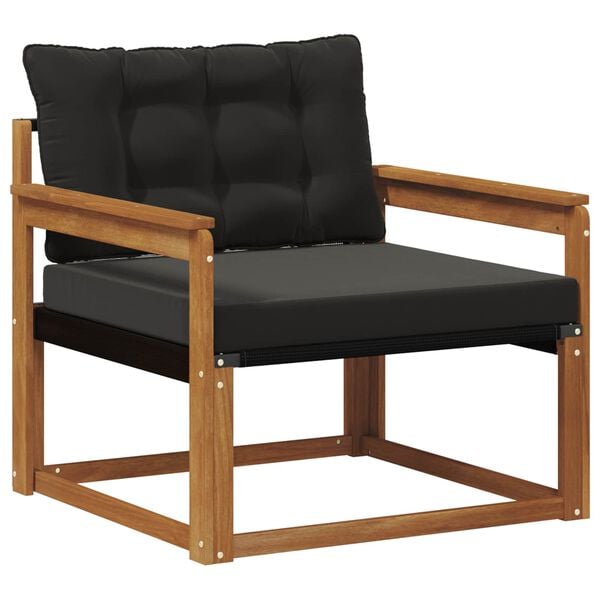 vidaXL Z&aacute;hradn&aacute; s&uacute;prava gaučov Mas&iacute;vne ak&aacute;ciov&eacute; drevo a textil&eacute;n