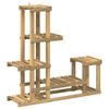 vidaXL Stojan na rastliny Biela 93,5 x 25 x 91,5 cm