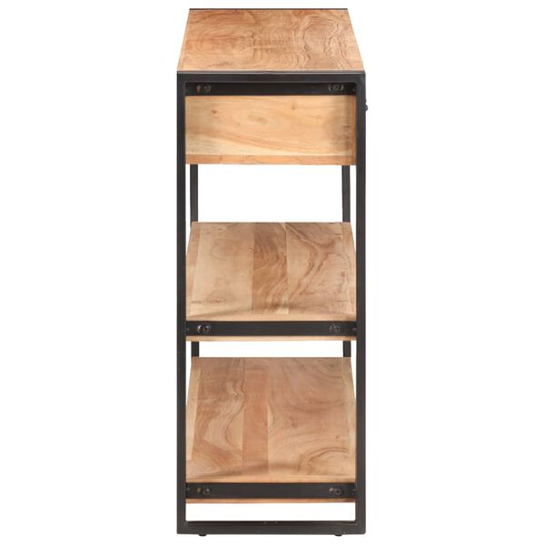 vidaXL Komoda 120x30x75 cm masívne akáciové drevo