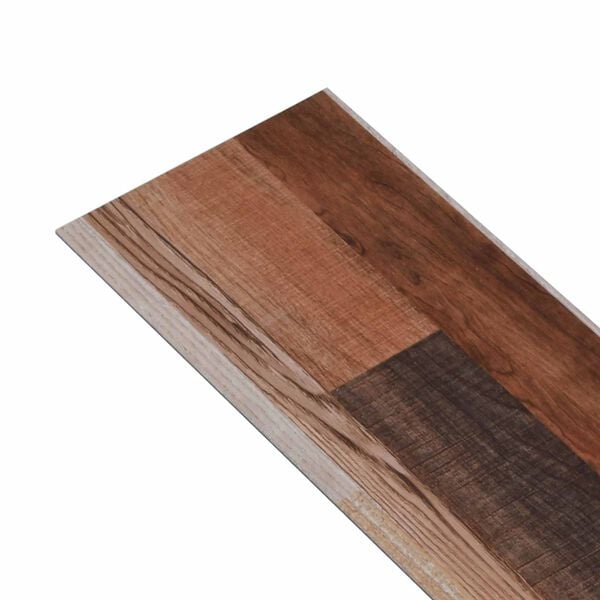 vidaXL Samolepiaca podlahov&aacute; doska 32 pcs Viacfarebn&yacute; 4,46 m&sup2; PVC