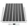vidaXL Sada plotov&yacute;ch panelov WPC 872x146 cm čierna