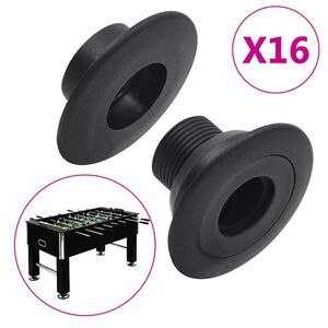 vidaXL Ložisk&aacute; na stoln&yacute; futbal na 15,9/16 mm tyč 16 ks