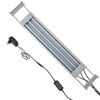 vidaXL Akv&aacute;riov&aacute; LED lampa 50-60 cm, hlin&iacute;k, IP67