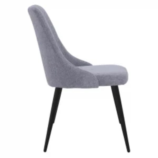 vidaXL Jed&aacute;lensk&eacute; stoličky 4 ks bledosiv&eacute; l&aacute;tkov&eacute;