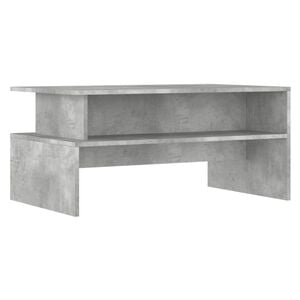 vidaXL Konferenčn&yacute; stol&iacute;k bet&oacute;nov&yacute; siv&yacute; 90x55x42,5 cm kompozitn&eacute; drevo