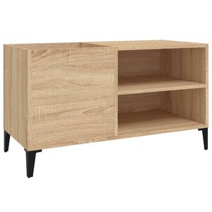 vidaXL Skrinka na platne dub sonoma 84,5x38x48 cm kompozitn&eacute; drevo
