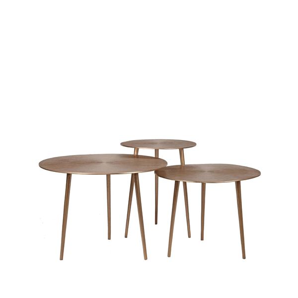 LABEL51 3-dielna s&uacute;prava konferenčn&yacute;ch stol&iacute;kov Nobby starožitn&aacute; zlat&aacute;