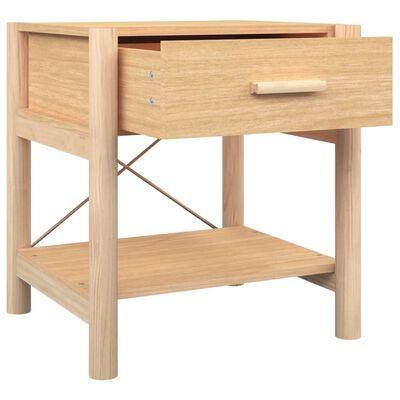 vidaXL Nočné stolíky 2 ks 42x38x45 cm spracované drevo