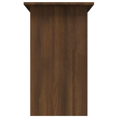 vidaXL Stôl hnedý dub 80x45x74 cm spracované drevo