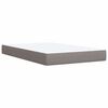 vidaXL Boxspring posteľ s matracom sivohned&yacute; 120x200 cm l&aacute;tka