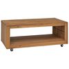 vidaXL Konferenčn&yacute; stol&iacute;k 110x60x40 cm mas&iacute;vne teakov&eacute; drevo