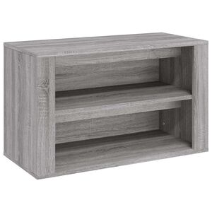 vidaXL Reg&aacute;l na top&aacute;nky siv&yacute; sonoma 75x35x45 cm kompozitn&eacute; drevo