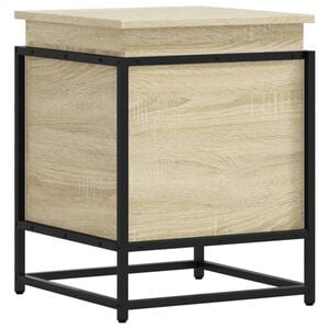 vidaXL &Uacute;ložn&yacute; box s vekom dub sonoma 40x40x51,5 cm kompozitn&eacute; drevo