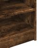 vidaXL Um&yacute;vadlov&aacute; skrinka dymnov&yacute; dub 90x29x55 cm kompozitn&eacute; drevo