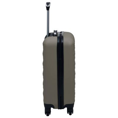 vidaXL Súprava cestovných kufrov s tvrdým krytom 2 ks antracitová ABS