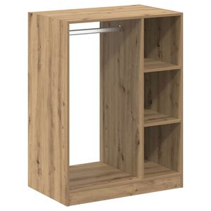 vidaXL &Scaron;atn&aacute; skriňa Dub artisan 77 x 48 x 102 cm Kompozitn&eacute; drevo