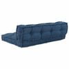 vidaXL Vank&uacute;&scaron; na paletov&yacute; gauč 2 pcs Indigo 120 x 80 x 38 cm L&aacute;tka