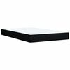 vidaXL Posteľn&yacute; r&aacute;m boxspring s matracom čierny 80x200 cm l&aacute;tka
