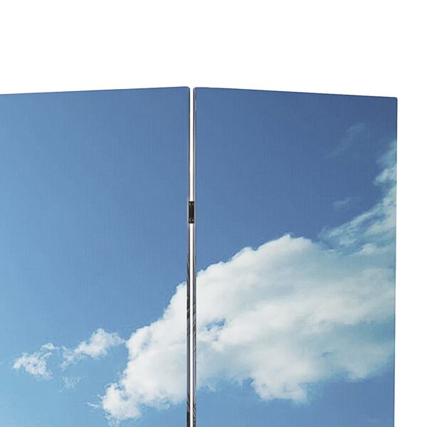 vidaXL Skladací paraván 120x170 cm potlač pláže