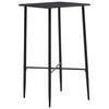 vidaXL Barov&yacute; st&ocirc;l čierny 60x60x111 cm MDF