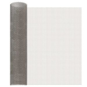 vidaXL Sieťov&aacute; obrazovka 60 x 200 cm 3 Mesh Nerezov&aacute; oceľ 201